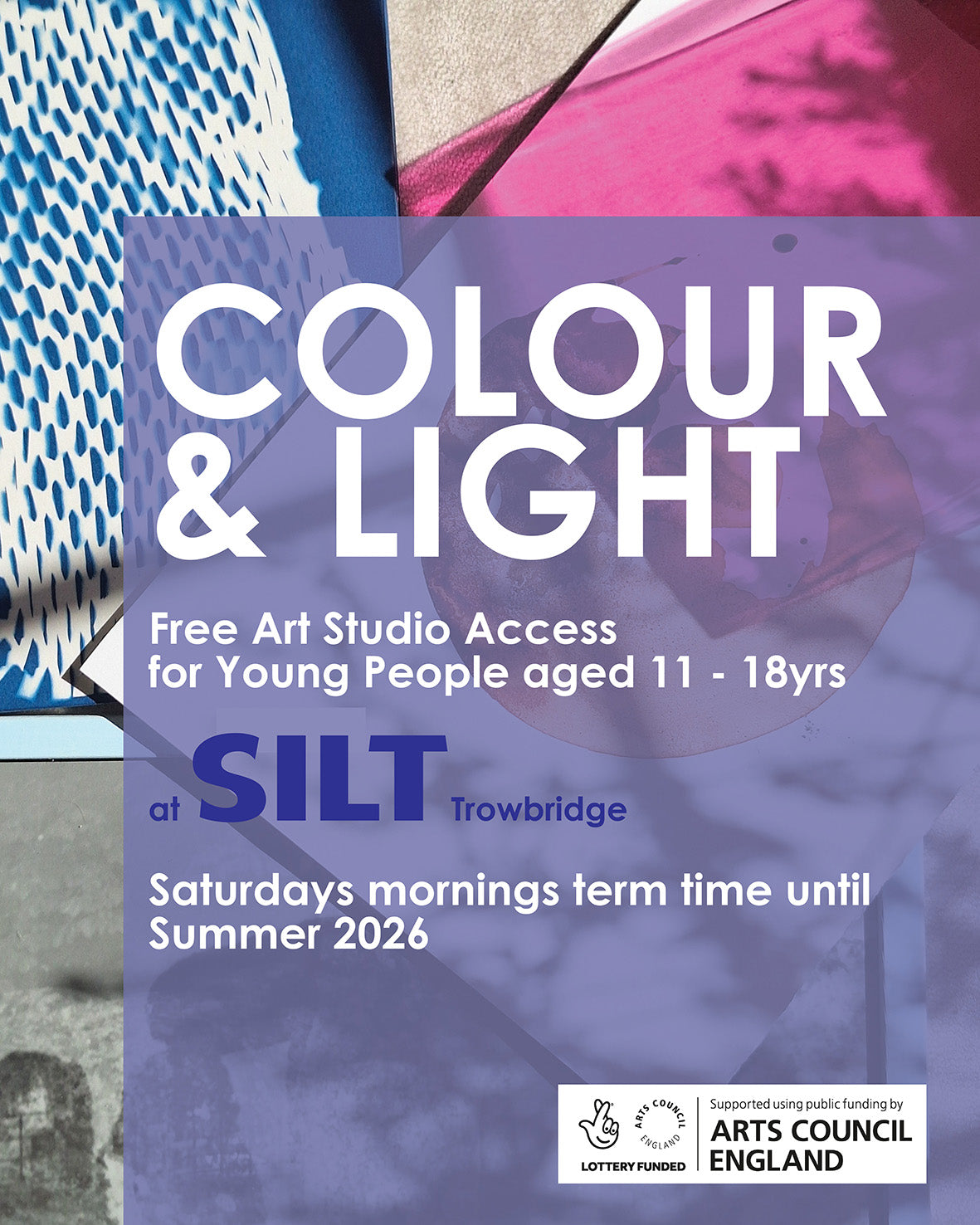 Colour And Light: Free Open Access Studio Programme for Young Artists - join our waiting list