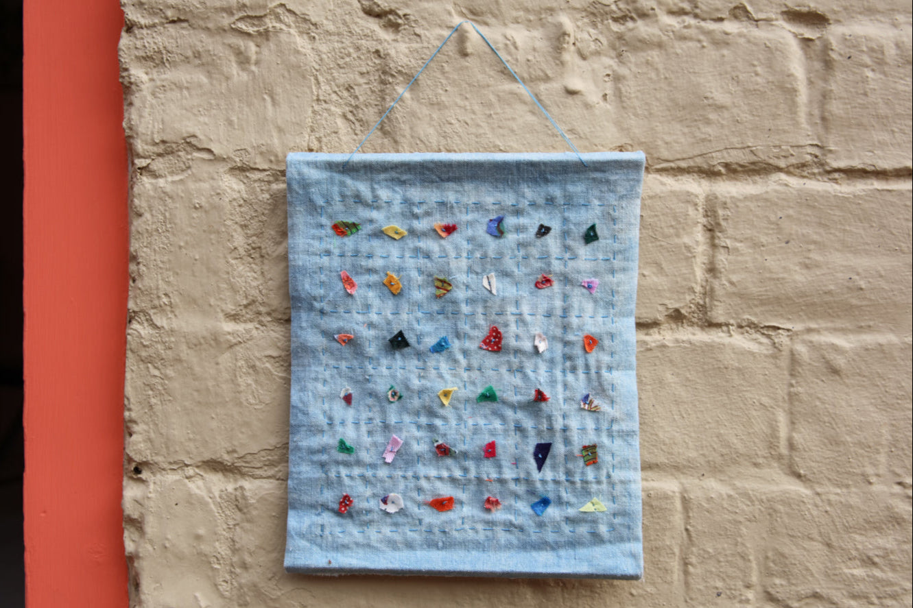 Indigo Bandhani Textile