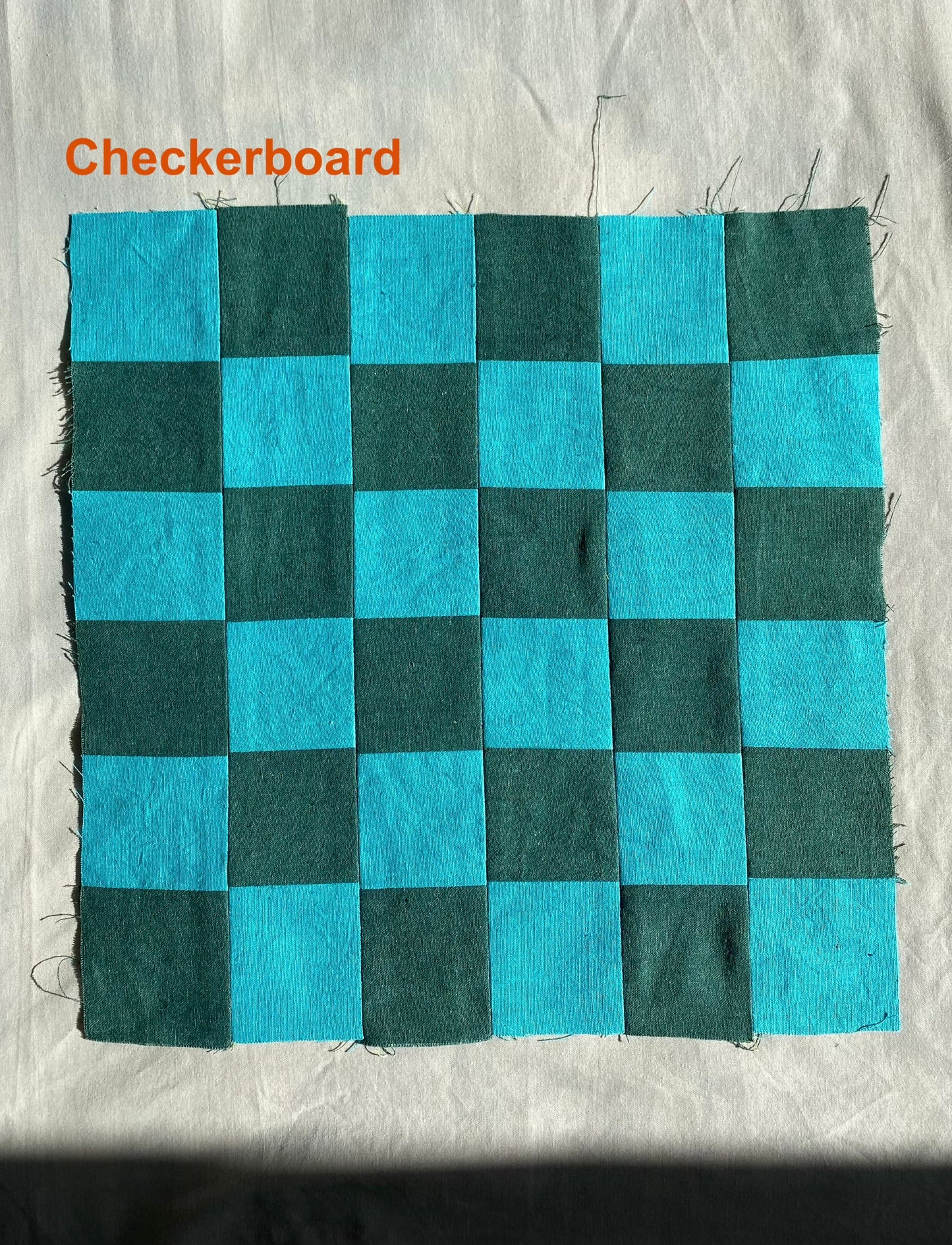 Log Cabin + Chequerboard Quilt Workshop