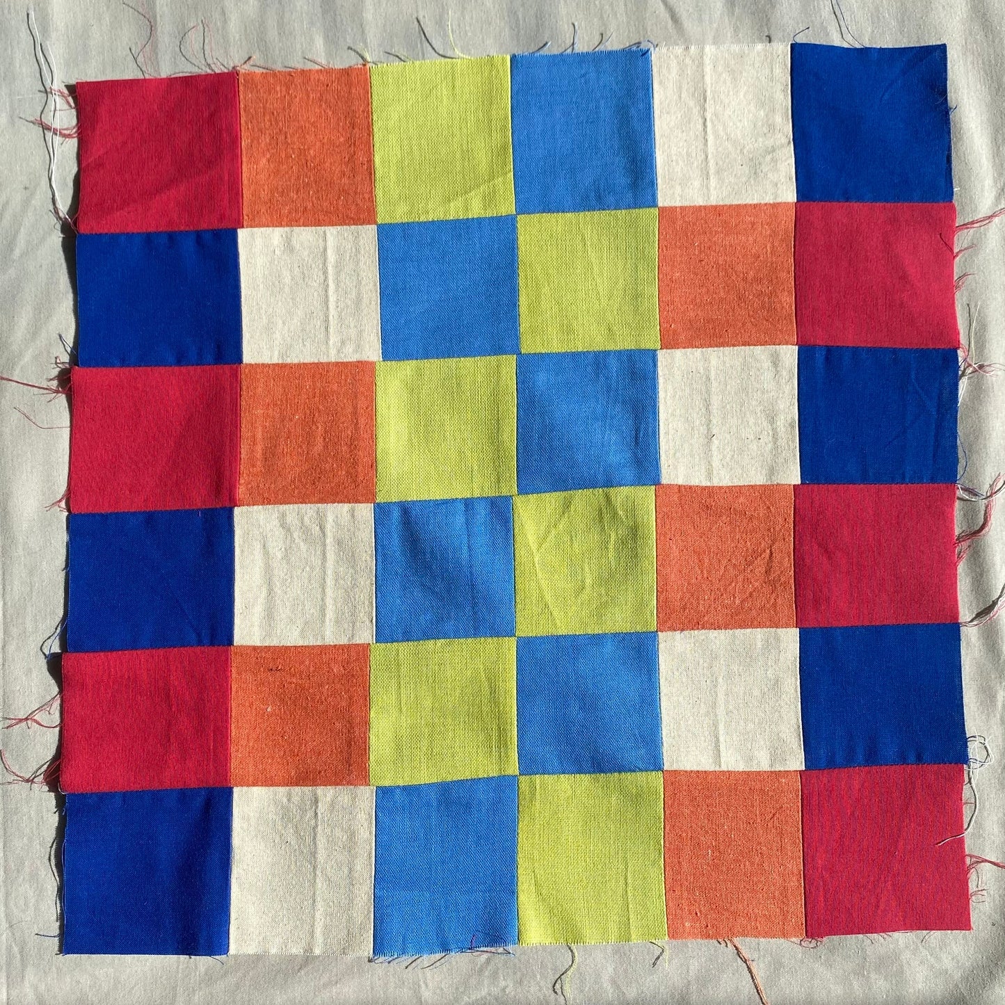 Log Cabin + Chequerboard Quilt Workshop